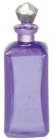 Fancy Purple Vanity Bottles Plastic 12pc (image for) Fancy Purple Vanity Bottles Plastic 12pc