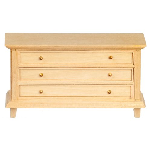 (image for) Country Lowboy Dresser - Unfinished