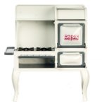 White Roper Range w/ Enamel Finish (image for) White Roper Range w/ Enamel Finish