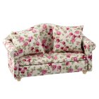 (image for) Rose Floral Loveseat