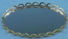 (image for) Large Gold Mirrored Tray