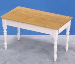 (image for) Oak & White Dining Table
