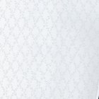 (image for) White on White Leaf Lattice Wallpaper PP 3pc