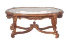 18th Century Glass Top Coffee Table (image for) 18th Century Glass Top Coffee Table