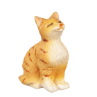 (image for) Orange Cat Sitting Eyes Closed