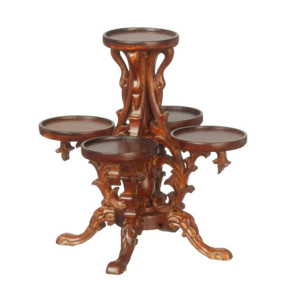 (image for) Victorian Plant Stand - Walnut