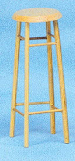 (image for) Oak Bar Stool