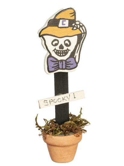(image for) Scarecrow Porch Pot