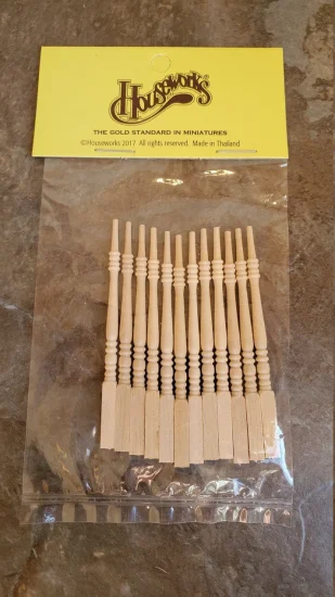 (image for) Tall Narrow Spindles 12 pcs