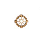 (image for) 1/2in Scale Round Window - Keystone Trim