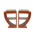 (image for) Art Deco Bedside Tables 2pc Set