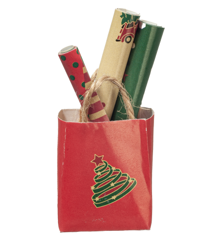 (image for) Christmas Wrap Shopping Bag