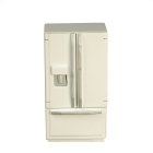 (image for) Modern Refrigerator Freezer on Bottom - White