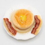 (image for) Pancake Breakfast Plate w/ Bacon
