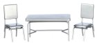 (image for) 1950s Sliver Table & 2 Chairs