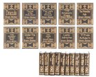Stoker, Bram (Red Foil) Books, 10pc (image for) Stoker, Bram (Red Foil) Books, 10pc