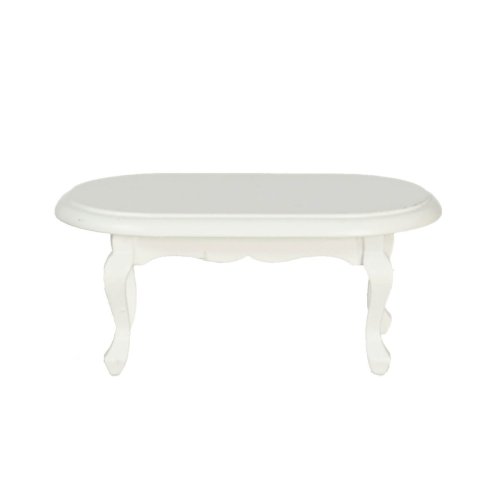 (image for) Oval Coffee Table - White