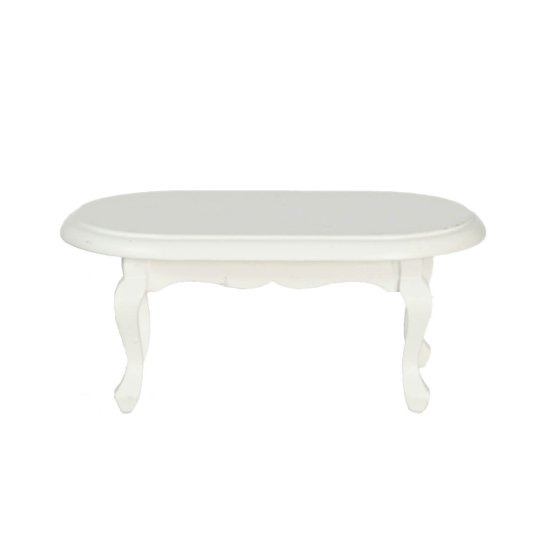 (image for) Oval Coffee Table - White