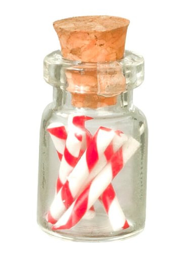 (image for) Candy Canes in a Jar