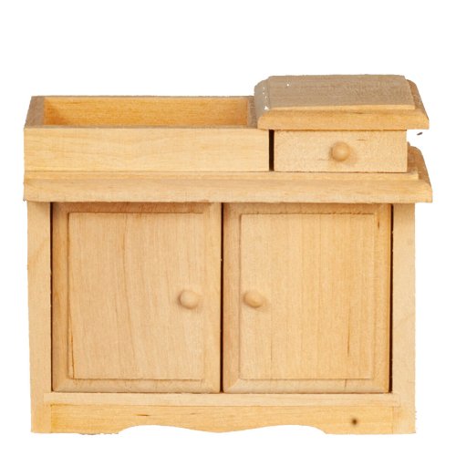 Baby Changing Table Unfinished Mary s Dollhouse Miniature Accessories
