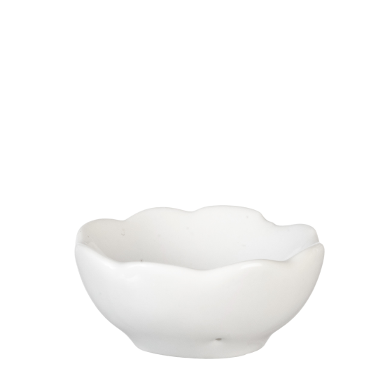 (image for) Scalloped Serving Bowl - White