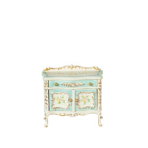 (image for) 1/2in Scale Baby Changing Table - White