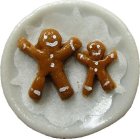(image for) Gingerbread Men Cookies on Plate