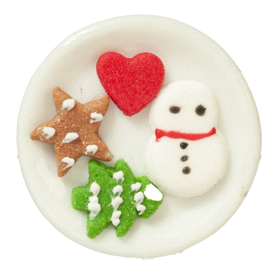 (image for) Holiday Cookies on Plate