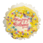 Confetti Happy Birthday Round Cake (image for) Confetti Happy Birthday Round Cake