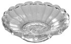 (image for) Glass Flared Ribbed Platter
