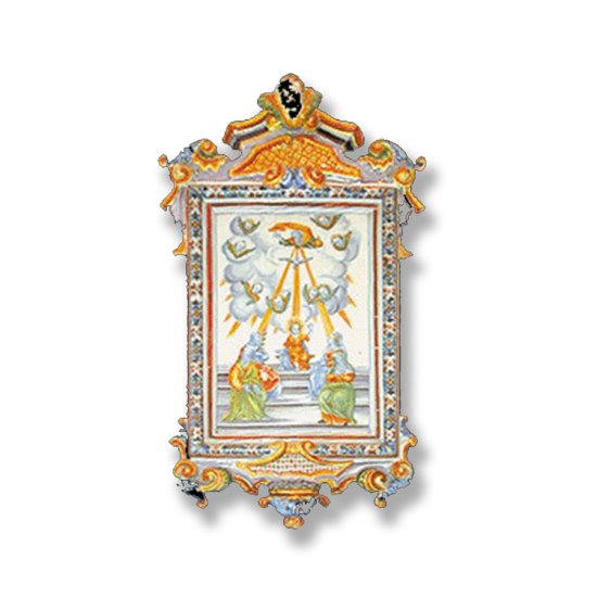 (image for) Framed Religious Picture Mosaic Tile Sheet