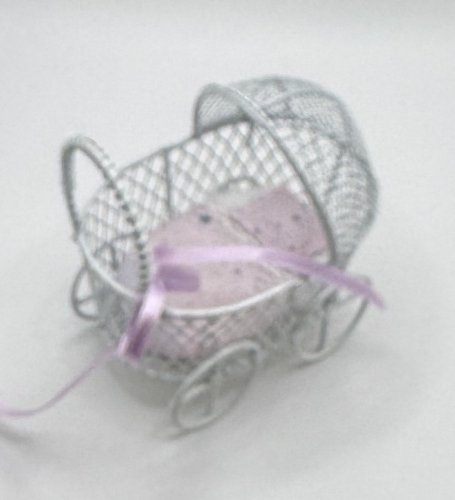 (image for) Baby Stroller-White/Pink