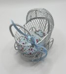 Baby Stroller-White/Cherries (image for) Baby Stroller-White/Cherries