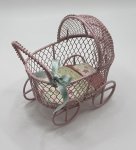 Baby Stroller-Pink-Starry Fabric (image for) Baby Stroller-Pink-Starry Fabric