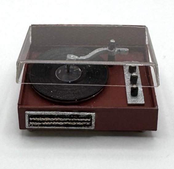 (image for) Record Player-Red