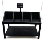 (image for) Record Store Display Rack-Black