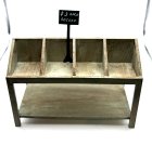 (image for) Record Store Display Rack-Antique Moss