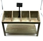(image for) Record Store Display Rack-Antique Moss