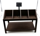 (image for) Record Store Display Rack-Brown