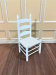 (image for) Ladderback chair w/rush seat