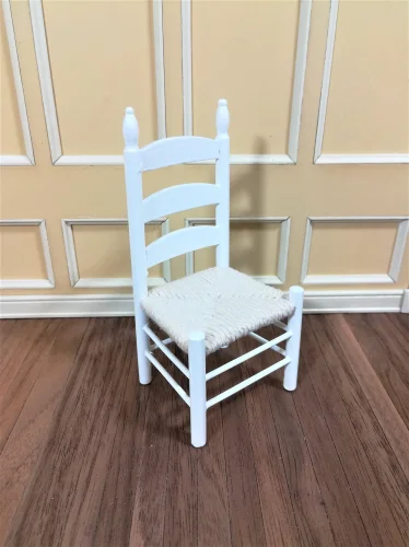 (image for) Ladderback chair w/rush seat
