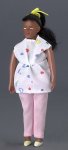 Mother to be in Pink Slacks Black (image for) Mother to be in Pink Slacks Black