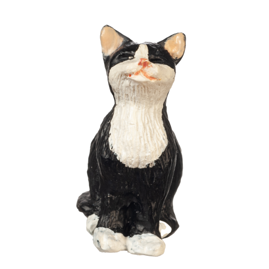 (image for) Sitting Cat-Black & White