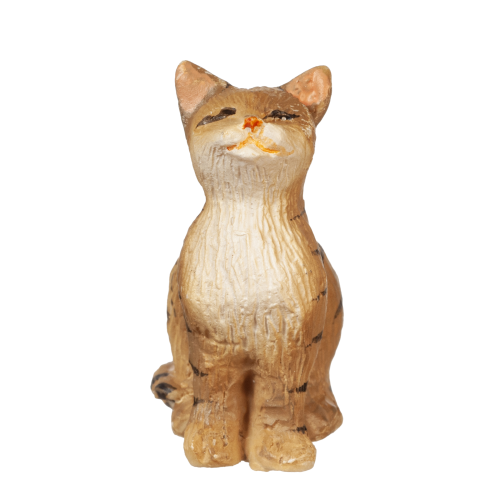 (image for) Tabby Cat-Sitting Eyes Closed