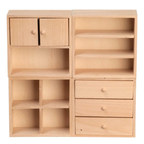 (image for) Large Cabinet Unit - Unfinished