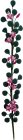 (image for) Pink Flowers Trailing Vine