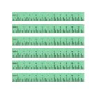 (image for) School Ruler Green 6pc