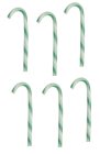 (image for) Candy Canes 6pc Green