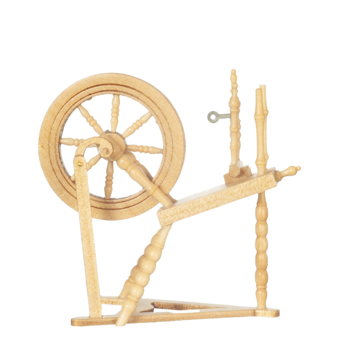 (image for) Oak Spinning Wheel