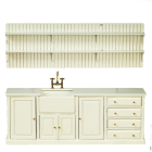 (image for) Kitchen Sink-Plate Rack-White